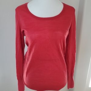 ANN Taylor sweater in coral